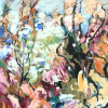 Eva Hoppert: Frühling in der Luft, 2021, Acryl auf Leinwand, 110 x 80 cm