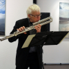 Albrecht Imbescheid unterhält die Gäste musikalisch