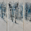 Sabine Schäfer-Gold: Triptychon „Wald“