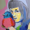 Dicker Vogel 2 (Detail)