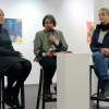 Birgit Feil, Claudia Krug und Ulrike Saremba im Gespräch