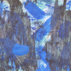 Claudia Krug: Das Blaue, Gouache auf Papier, 43 × 61 cm