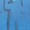 Armin Metzger: weit und zieht, Öl auf Holzplatte, 120 × 60 cm