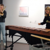 Benedikt Longin, Posaune, und Ruben Longin, Marimba