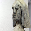Detail einer Holzskulptur von Jolanta Switajski