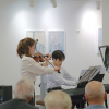 Nicola Witzmann und Patrick Meier beeindruckten die Besucher der Vernissage mit ihrem Können.