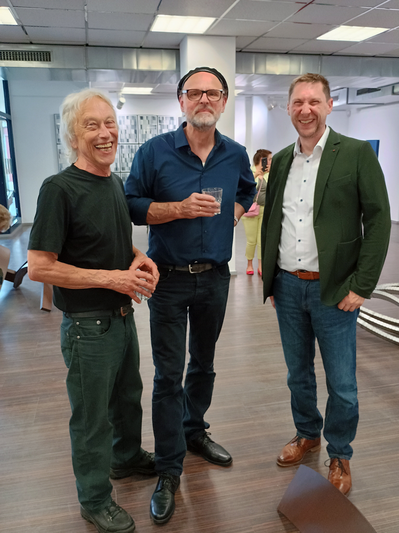 Jochen Warth, Helm Zirkelbach und Erster Bürgermeister Falk-Udo Beck