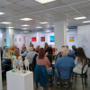 Das Literarische Café war gut besucht. Das Literarische Café war gut besucht.