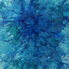 Heike Schmidt: Sometimes I feel blue, Acryl auf Leinwand, 100 x 100 cm