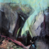 Ulrike Thiemann: Wohin?, Acryl/Mischtechnik, 100 x 70 cm