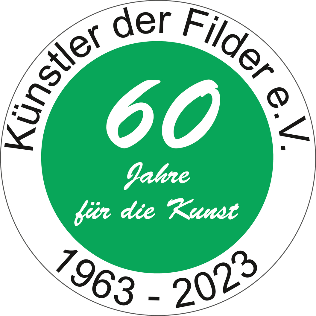 Logo Künstler der Filder 60 Jahre